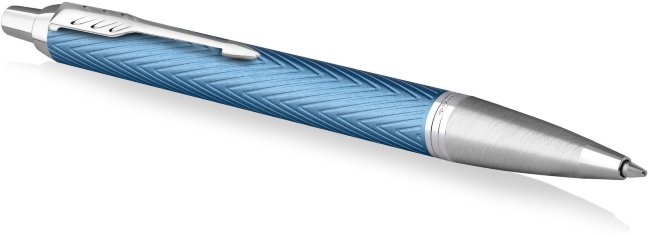 Ручка шариковая Parker IM Premium K318 Blue Grey CT M синие чернила Ручка шариковая Parker IM Premium K318 Blue Grey CT M синие чернила
