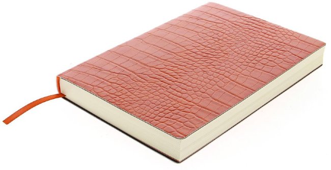 Ежедневник Letts CROC A5, оранжевый Ежедневник Letts CROC A5, оранжевый