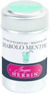 Картриджи для перьевых ручек Herbin, Diabolo menthe бирюзовый, 6 шт