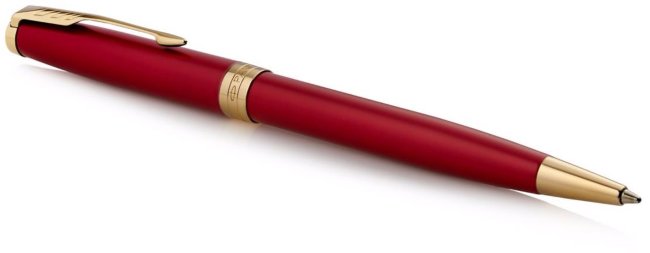 Шариковая ручка Parker Sonnet Core K539, Lacquer Intense Red GT Шариковая ручка Parker Sonnet Core K539, Lacquer Intense Red GT