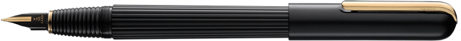 Перьевая ручка Lamy imporium, черный, золотой