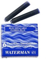 Чернила в картридже Waterman Ink cartridge Intl Blue (в упаковке 6 картриджей)