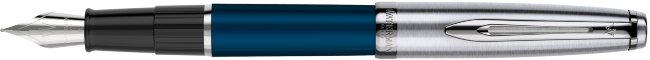 Перьевая ручка Waterman Embleme Blue CT F Перьевая ручка Waterman Embleme Blue CT F