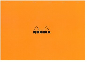 Блокнот Rhodia Basics №38, A3+, 42x31, клетка, 80 г, оранжевый Блокнот Rhodia Basics №38, A3+, 42x31, клетка, 80 г, оранжевый