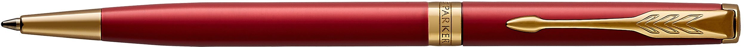 Шариковая ручка Parker Sonnet Core K439 Slim, Lacquer Intense Red GT