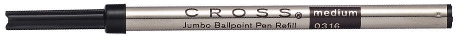 Стержень Cross шариковый "Jumbo" для роллера Selectip, средний, черный, блистер