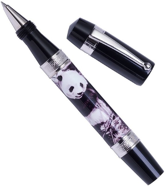 Ручка-роллер Ancora Panda black