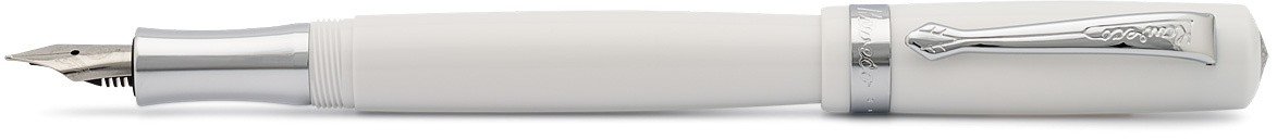 Ручка перьевая STUDENT M 0.9мм белый корпус с хромированными вставками