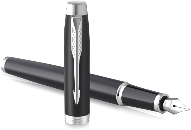 Ручка перьевая Parker IM Essential F319 Matte Black CT F перо Ручка перьевая Parker IM Essential F319 Matte Black CT F перо