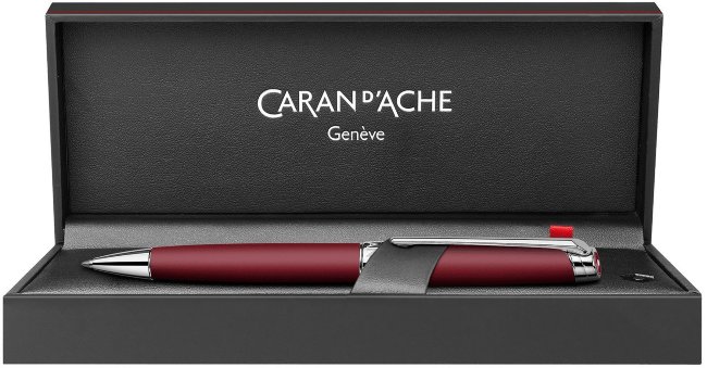 Шариковая ручка Caran d’Ache Leman 2021 Burgundy Шариковая ручка Caran d’Ache Leman 2021 Burgundy
