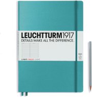 Записная книжка Leuchtturm Master Slim A4+ (в линейку), 123 стр., твердая обложка, нордический синий