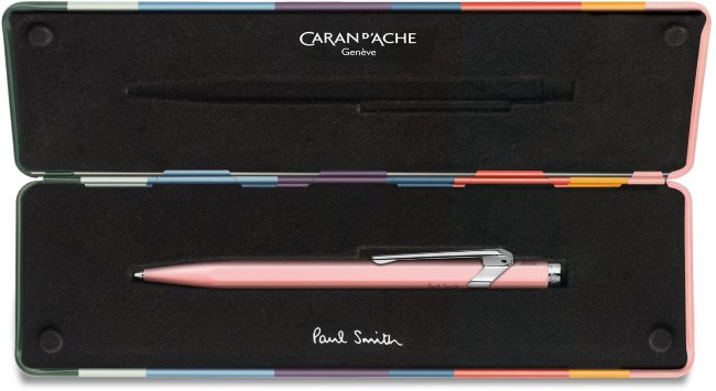 Шариковая ручка Caran d'Ache Office Paul Smith 2, Rose Pink в подарочной коробке Шариковая ручка Caran d'Ache Office Paul Smith 2, Rose Pink в подарочной коробке