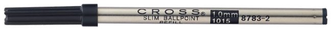 Стержень шариковый Cross для ручки Click, средний, черный