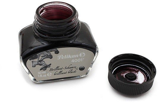 Флакон с чернилами для ручек перьевых Pelikan INK 4001 78 Brilliant Black, черный, 30 мл Флакон с чернилами для ручек перьевых Pelikan INK 4001 78 Brilliant Black, черный, 30 мл