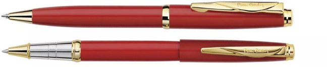 Набор Pierre Cardin PEN and PEN шариковая ручка и роллер, красный Набор Pierre Cardin PEN and PEN шариковая ручка и роллер, красный