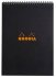 Тетрадь Rhodia Classic на спирали, A4, клетка, 80 г, черный