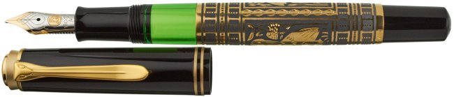 Перьевая ручка Pelikan Toledo M 700, черный, подарочная коробка