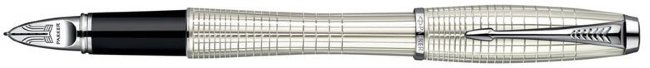 Ручка-5й пишущий узел Parker Urban Premium F504, Pearl Metal Chiselled CT Ручка-5й пишущий узел Parker Urban Premium F504, Pearl Metal Chiselled CT