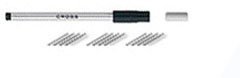 Грифели для механических карандашей Cross 0.5 мм в кассете, 1 ластик