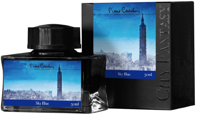 Флакон чернил Pierre Cardin CITY FANTASY Sky Blue (50 мл) PC332-L14 Флакон чернил Pierre Cardin CITY FANTASY Sky Blue (50 мл) PC332-L14