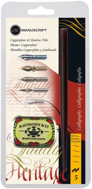 Набор для каллиграфии Manuscript Copperplate and Shadow