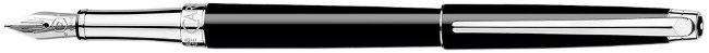 Перьевая ручка Caran d`Ache Leman Slim Black Ebony RH