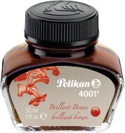 Флакон с чернилами для ручек перьевых Pelikan INK 4001 78, Brilliant Brown, коричневый, 30 мл