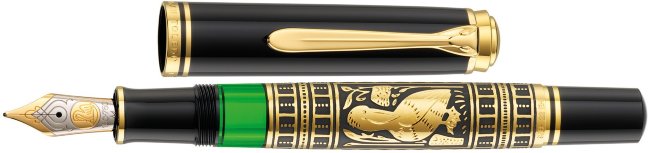 Перьевая ручка Pelikan Toledo M 900, черный, подарочная коробка Перьевая ручка Pelikan Toledo M 900, черный, подарочная коробка