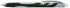 Ручки гелевые Zebra OLA автоматические 0.7мм, черные (12 штук)
