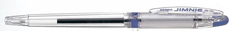Ручки шариковые Zebra JIMNIE 0.7мм, синие чернила (12 штук)