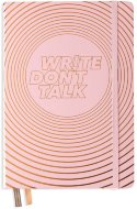 Записная книжка Leuchtturm А5 Write don't talk (в точку) с подарочной коробкой, 251 стр., твердая обложка, розовая