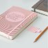 Записная книжка Leuchtturm А5 Write don't talk (в точку) с подарочной коробкой, 251 стр., твердая обложка, розовая