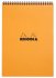 Тетрадь Rhodia Classic на спирали, A4, клетка, 80 г, оранжевый