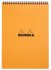 Тетрадь Rhodia Classic на спирали, A4, клетка, 80 г, оранжевый