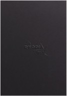 Блокнот для смешанных техник Rhodia Touch в мягкой обложке, А5+ портрет, 250 г, черный
