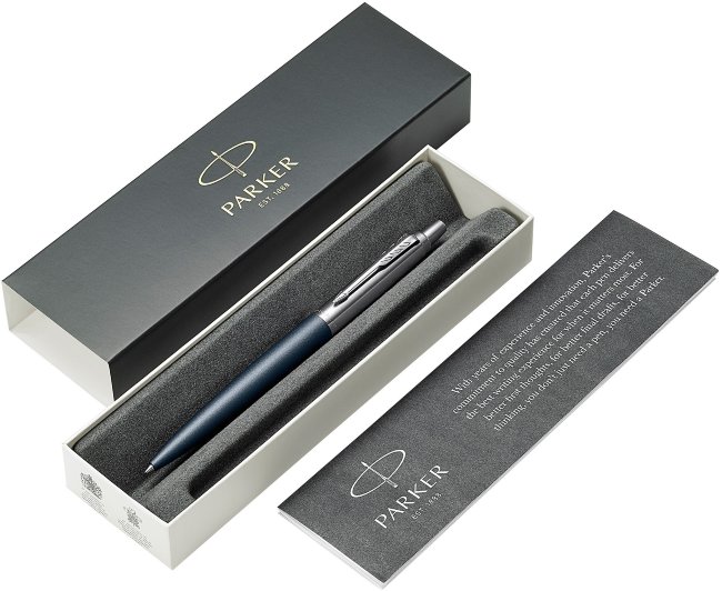 Шариковая ручка Parker Jotter XL Mate Grey CT M, подарочная коробка Шариковая ручка Parker Jotter XL Mate Grey CT M, подарочная коробка