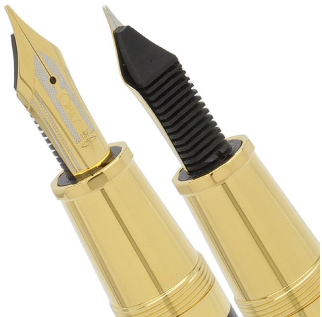 Ручка перьевая Omas Paragon Black Dorato Ручка перьевая Omas Paragon Black Dorato