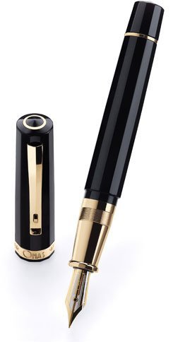 Ручка перьевая Omas Paragon Black Dorato Ручка перьевая Omas Paragon Black Dorato