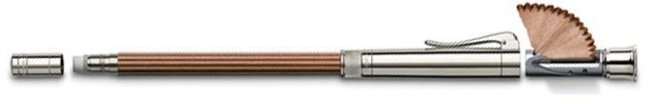 Карандаш Graf von Faber-Castell +точилка, коричневый 