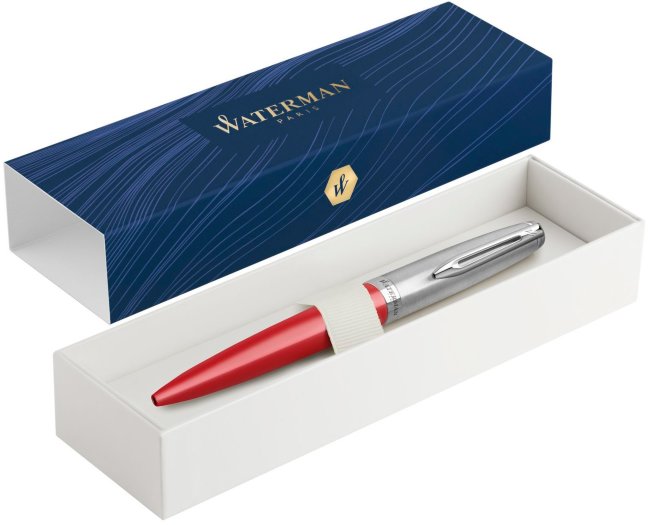 Ручка шариковая Waterman Embleme Red CT Ручка шариковая Waterman Embleme Red CT