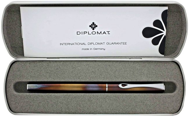 Перьевая ручка Diplomat Traveller Flame