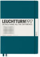 Записная книжка Leuchtturm Master Slim A4+ (в клетку), 123 стр., твердая обложка, тихоокеански-зеленая