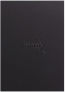 Блокнот для смешанных техник Rhodia Touch в мягкой обложке, А6+ портрет, 250 г, черный