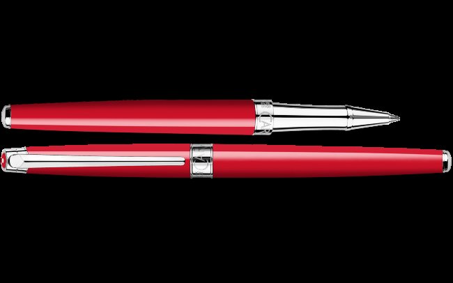Ручка-роллер Caran d`Ache Leman Slim Scarlet Red RH