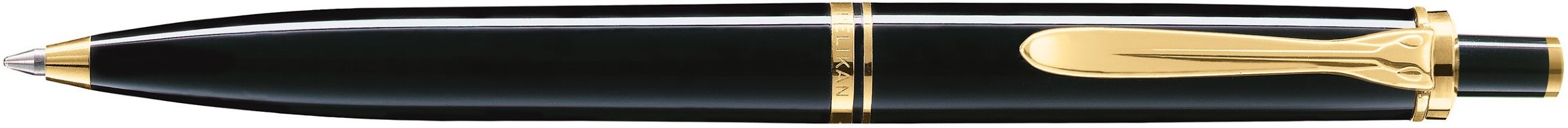 Ручка шариковая Pelikan Souveraen K 400 Black GT, черный, подарочная коробка