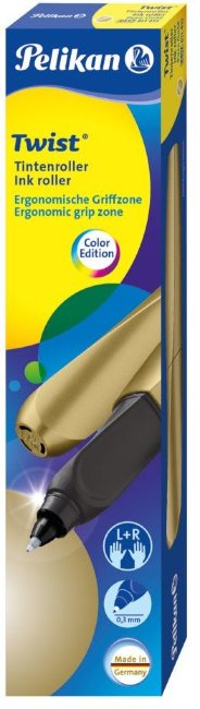 Роллер Pelikan Office Twist Classy Neutral R457 Pure Gold